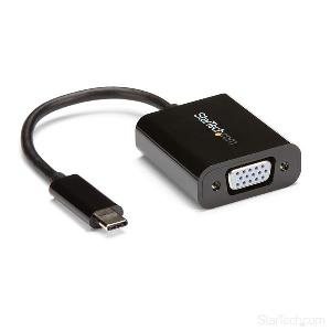 StarTech.com USB C to VGA Adapter - USB Type-C to VGA Video Converter - Externer Videoadapter